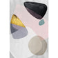 Multi-Colored Modern Rug Synthetics Color Block Abstract Pattern Rug Non-Slip Easy Care Carpet for Home Decor Clearhalo 'Area Rug' 'Rug' 1927973