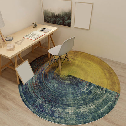 Dark Rust Pattern Rug Polypropylene Steampunk Rug Non-Slip Machine Washable Carpet for Bedroom Beige Clearhalo 'Area Rug' 'Rug' 1928000