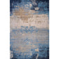 Modern Abstract Rug Blue Polyester Machine Washable Non-Slip Backing Pet Friendly Indoor Rug Clearhalo 'Area Rug' 'Rug' 1928146