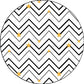 White Bedroom Rug Modern Geometric Star Chevron Pattern Area Rug Polyester Non-Slip Carpet Clearhalo 'Area Rug' 'Modern' 'Rugs' Rug' 1928331