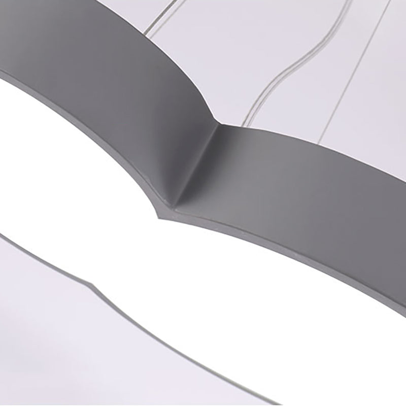 Floating Cloud Hanging Light Nordic Style Acrylic Pendant Light for Dining Room Clearhalo 'Ceiling Lights' 'Chandeliers' Lighting' options 193065