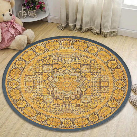 Shabby Tribal Rug Pastel Moroccan Rug Polypropylene Pet Friendly Non-Slip Carpet for Living Room Ginger Clearhalo 'Area Rug' 'Moroccan' 'Rugs' Rug' 1932063