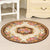 Decorative Multi Color Vintage Rug Polyester Floral Pattern Carpet Washable Pet Friendly Anti-Slip Carpet for Sleeping Room Brown Clearhalo 'Area Rug' 'Rugs' 'Vintage' Rug' 1932208