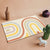 Simple Multi Color Modernism Rug Polyester Colorblock and Striped Pattern Carpet Washable Anti-Slip Backing Carpet for Parlor Yellow-Red Clearhalo 'Area Rug' 'Rug' 1932452