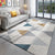 Eco-Friendly Geometry Area Rug Multi-Color Nordic Carpet Polypropylene Non-Slip Backing Rug for Home Decor Grey Clearhalo 'Area Rug' 'Modern' 'Rugs' Rug' 1932601