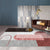 Soft Color Modern Indoor Rug Polyster Banded Area Carpet Washable Rug for Sitting Room Pink Clearhalo 'Area Rug' 'Modern' 'Rugs' Rug' 1932614