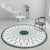 Scandinavian Starburst Area Rug Soft Color Synthetics Carpet Pet Friendly Indoor Rug for Home Decor Green Clearhalo 'Area Rug' 'Modern' 'Rugs' Rug' 1932635