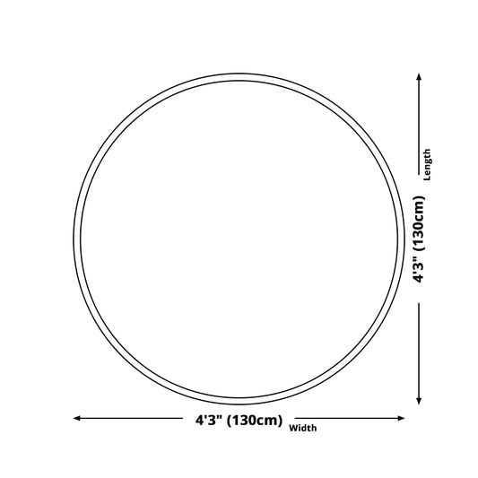 Industrial Style Light Gray Area Rug Round Textured Polyester Pet Friendly Indoor Rugs Clearhalo 'Area Rug' 'Rug' 1932683