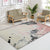 Industrial Style Rug with Colorful Cement Pattern Indoor Pet Friendly Polyester Area Rug Tan 2'7" x 3'11" Clearhalo 'Area Rug' 'Rug' 1932736