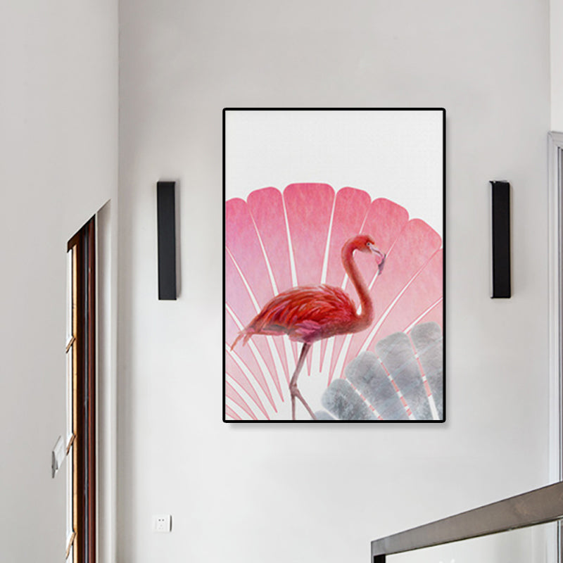 Childrens Art Illustration Animal Canvas Soft Color Bedroom Wall Art Decor, Textured Clearhalo 'Art Gallery' 'Canvas Art' 'Kids' Arts' 1932857