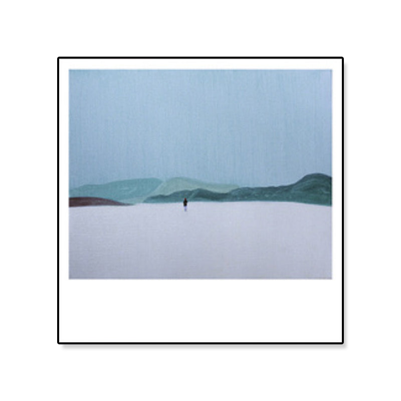 Pop Art Scenery Painting Canvas Textured Pastel Color Wall Decor for Living Room Clearhalo 'Arts' 'Canvas Art' 1933257