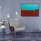 Oil Painting Scenery Wall Art Dark Color Minimalist Canvas Print for House Interior Clearhalo 'Arts' 'Canvas Art' 1933275