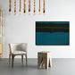 Oil Painting Scenery Wall Art Dark Color Minimalist Canvas Print for House Interior Clearhalo 'Arts' 'Canvas Art' 1933282