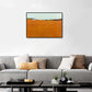 Oil Painting Scenery Wall Art Dark Color Minimalist Canvas Print for House Interior Clearhalo 'Arts' 'Canvas Art' 1933286