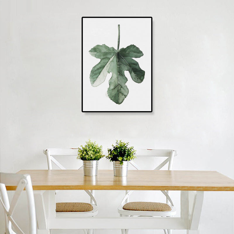 Minimalistic Botanics Canvas Print Soft Color Textured Wall Art for Kitchen, Multiple Sizes Clearhalo 'Art Gallery' 'Canvas Art' 'Contemporary Art Gallery' 'Contemporary Art' 'Minimalism' 'Minimalist Art Gallery' 'Scandinavian' Arts' 1933301