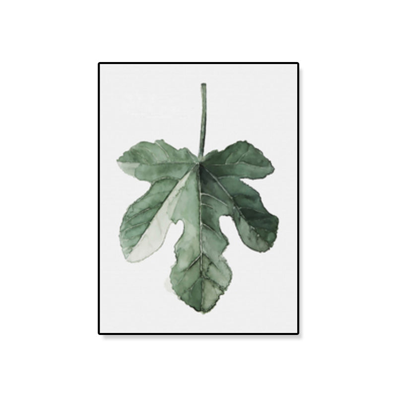 Minimalistic Botanics Canvas Print Soft Color Textured Wall Art for Kitchen, Multiple Sizes Clearhalo 'Art Gallery' 'Canvas Art' 'Contemporary Art Gallery' 'Contemporary Art' 'Minimalism' 'Minimalist Art Gallery' 'Scandinavian' Arts' 1933303