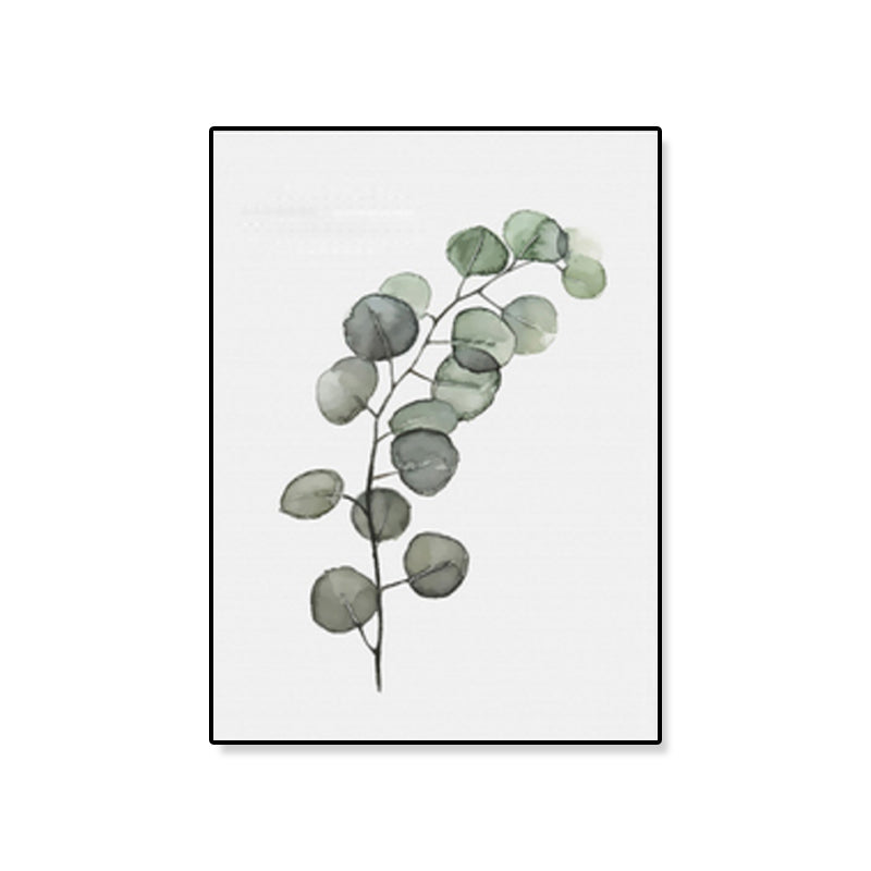 Minimalistic Botanics Canvas Print Soft Color Textured Wall Art for Kitchen, Multiple Sizes Clearhalo 'Art Gallery' 'Canvas Art' 'Contemporary Art Gallery' 'Contemporary Art' 'Minimalism' 'Minimalist Art Gallery' 'Scandinavian' Arts' 1933311