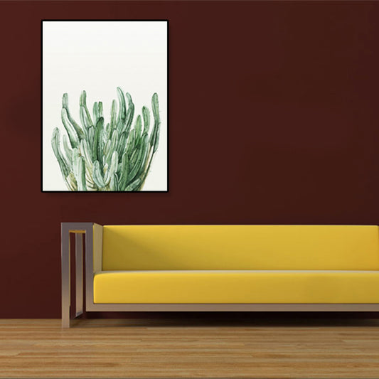 Minimalistic Botanics Canvas Print Soft Color Textured Wall Art for Kitchen, Multiple Sizes Clearhalo 'Art Gallery' 'Canvas Art' 'Contemporary Art Gallery' 'Contemporary Art' 'Minimalism' 'Minimalist Art Gallery' 'Scandinavian' Arts' 1933318
