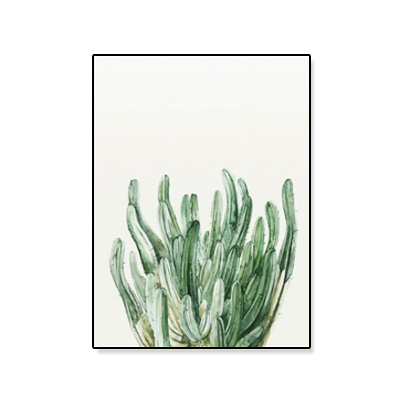Minimalistic Botanics Canvas Print Soft Color Textured Wall Art for Kitchen, Multiple Sizes Clearhalo 'Art Gallery' 'Canvas Art' 'Contemporary Art Gallery' 'Contemporary Art' 'Minimalism' 'Minimalist Art Gallery' 'Scandinavian' Arts' 1933319