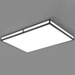 Black Square/Rectangle LED Flush Light Minimalistic Acrylic Close to Ceiling Lamp for Living Room Clearhalo 'Ceiling Lights' 'Close To Ceiling Lights' 'Close to ceiling' 'Flush mount' Lighting' 1934945