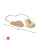 Acrylic Cloudy Flush Ceiling Light Cartoon White/Pink LED Flush Mounted Lamp in Warm/White Light for Bedroom, 16.5"/20.5" Wide Clearhalo 'Ceiling Lights' 'Close To Ceiling Lights' 'Close to ceiling' 'Flush mount' Lighting' 1935496