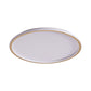 Disc Thin Ceiling Light Fixture Simple Style Metal Living Room LED Flushmount Lighting in Gold, 12"/19.5"/23.5" W Clearhalo 'Ceiling Lights' 'Close To Ceiling Lights' 'Close to ceiling' 'Flush mount' Lighting' 1935632