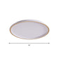 Disc Thin Ceiling Light Fixture Simple Style Metal Living Room LED Flushmount Lighting in Gold, 12"/19.5"/23.5" W Clearhalo 'Ceiling Lights' 'Close To Ceiling Lights' 'Close to ceiling' 'Flush mount' Lighting' 1935634
