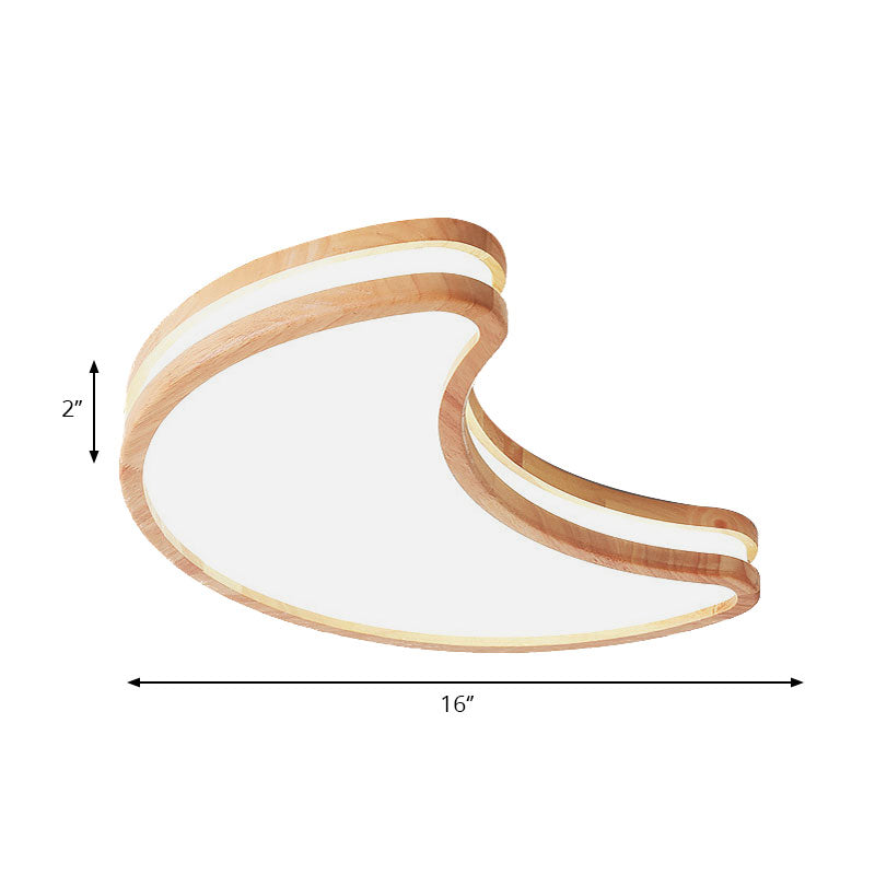 Nordic Style Sky Ceiling Mount Light Acrylic White LED Ceiling Lamp for Kid Bedroom Clearhalo 'Ceiling Lights' 'Close To Ceiling Lights' 'Close to ceiling' 'Flush mount' Lighting' 193744