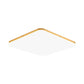 Thinnest Square/Rectangle Ceiling Light Simple Acrylic Living Room LED Flush Mounted Lamp in Beige, 13"/25"/37.5" Wide Clearhalo 'Ceiling Lights' 'Close To Ceiling Lights' 'Close to ceiling' 'Flush mount' Lighting' 1938047