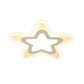 Lovely Star Shaped Flush Ceiling Light Acrylic LED Ceiling Lamp in White for Boys Bedroom Clearhalo 'Ceiling Lights' 'Close To Ceiling Lights' 'Close to ceiling' 'Flush mount' Lighting' 194045
