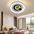 White Circular LED Flush Ceiling Light Modern Stylish Acrylic Ceiling Lamp for Kitchen Hallway White Round Clearhalo 'Ceiling Lights' 'Close To Ceiling Lights' 'Close to ceiling' 'Flush mount' Lighting' 194252