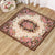 Moroccan Living Room Rug in Ivory Floral Motif Pattern Carpet Acrylic Anti-Slip Machine Washable Area Rug Coffee Clearhalo 'Area Rug' 'Moroccan' 'Rugs' Rug' 1947112