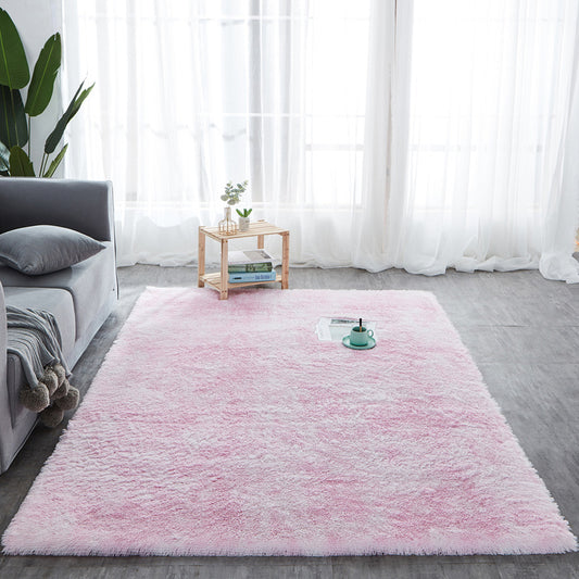 Pink and Grey Bedroom Rug Casual Ikat Pattern Area Rug Polyester Stain-Resistant Non-Slip Carpet Light Pink Clearhalo 'Area Rug' 'Casual' 'Rugs' Rug' 1947459