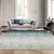 Casual Ombre Rug Blue and Grey Synthetic Rug Machine Washable Non-Slip Area Rug for Bedroom Blue Clearhalo 'Area Rug' 'Casual' 'Rugs' Rug' 1947512