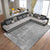 Casual Ombre Rug Blue and Grey Synthetic Rug Machine Washable Non-Slip Area Rug for Bedroom Grey Clearhalo 'Area Rug' 'Casual' 'Rugs' Rug' 1947513