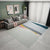 Multicolor Modernist Rug Flannel Colorblock Rug Pet Friendly Washable Anti-Slip Backing Carpet for Living Room Grey Clearhalo 'Area Rug' 'Modern' 'Rugs' Rug' 1947592