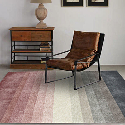 Modernist Ombre Pattern Rug Multicolor Polyester Rug Non-Slip Backing Washable Pet Friendly Carpet for Bedroom Red Clearhalo 'Area Rug' 'Modern' 'Rugs' Rug' 1947622