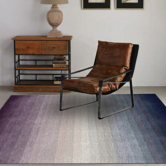 Modernist Ombre Pattern Rug Multicolor Polyester Rug Non-Slip Backing Washable Pet Friendly Carpet for Bedroom Purple Clearhalo 'Area Rug' 'Modern' 'Rugs' Rug' 1947628