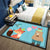 Cute Multicolor Kids Rug Polyester Animal Pattern Rug Washable Pet Friendly Non-Slip Carpet for Nursery Blue Clearhalo 'Area Rug' 'Rug' 1947684