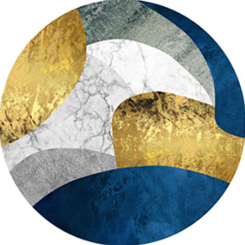 Creative Nordic Rug Multi Color Marble Geometric Shapes Rug Stain-Proof Pet Friendly Carpet for Living Room Clearhalo 'Area Rug' 'Rug' 1947847