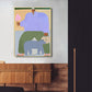 Figure Wall Art Print Bedroom Illustration Fun Time of the Giant Canvas in Soft Color for Decor Clearhalo 'Arts' 'Canvas Art' 1948322