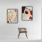 Tribal Man Wall Art Living Room Figure Canvas Print in Pastel Color for Home Decoration Clearhalo 'Arts' 'Canvas Art' 1948418