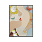 Tribal Man Wall Art Living Room Figure Canvas Print in Pastel Color for Home Decoration Clearhalo 'Arts' 'Canvas Art' 1948432
