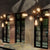 Sputnik Design Piping Bistro Chandelier Steampunk Iron 7-Bulb Antique Bronze Ceiling Hang Light Antique Bronze Clearhalo 'Cast Iron' 'Ceiling Lights' 'Chandeliers' 'Industrial Chandeliers' 'Industrial' 'Metal' 'Middle Century Chandeliers' 'Rustic Chandeliers' 'Tiffany' Lighting' 1948716