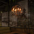 4 Lights Globe Cage Pendant Chandelier Factory Bronze Metal Ceiling Lighting Fixture for Restaurant Bronze Clearhalo 'Cast Iron' 'Ceiling Lights' 'Chandeliers' 'Industrial Chandeliers' 'Industrial' 'Metal' 'Middle Century Chandeliers' 'Rustic Chandeliers' 'Tiffany' Lighting' 1950638