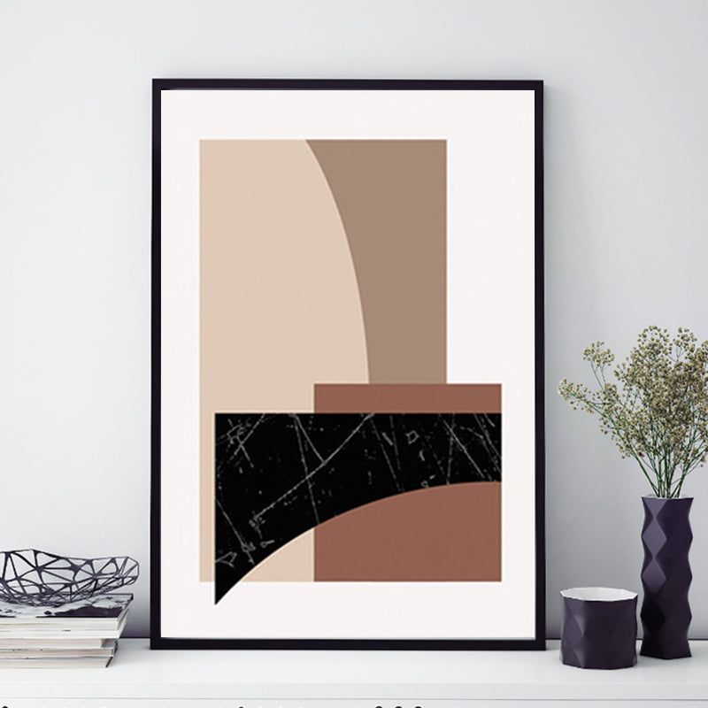 Abstract Canvas Print Textured Modern House Interior Wall Art Decor in Light Color Clearhalo 'Art Gallery' 'Canvas Art' 'Contemporary Art Gallery' 'Modern' Arts' 1956130