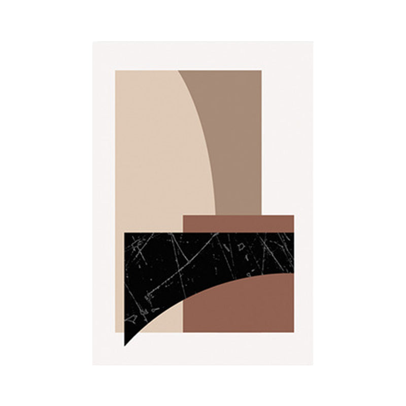 Abstract Canvas Print Textured Modern House Interior Wall Art Decor in Light Color Clearhalo 'Art Gallery' 'Canvas Art' 'Contemporary Art Gallery' 'Modern' Arts' 1956131