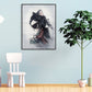 Versatile Deer Wall Decor Pastel Color Children's Art Style Painting for Kids Bedroom Black Clearhalo 'Art Gallery' 'Canvas Art' 'Kids' Arts' 1956316