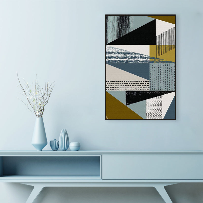 Textured Modern Rest Room Painting, Multiple Sizes Clearhalo 'Art Gallery' 'Canvas Art' 'Contemporary Art Gallery' 'Modern' Arts' 1956361