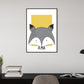 Children's Art Wild Animal Wall Decor Light Color Baby Room Canvas, Multiple Sizes Clearhalo 'Art Gallery' 'Canvas Art' 'Kids' Arts' 1956564